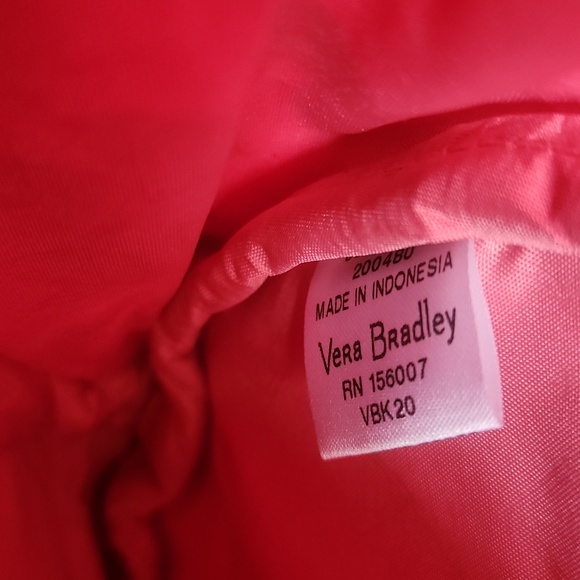 Vera Bradley ReActive XL Backpack in Rain Forest Canopy Coral Print - Picture 16 of 16